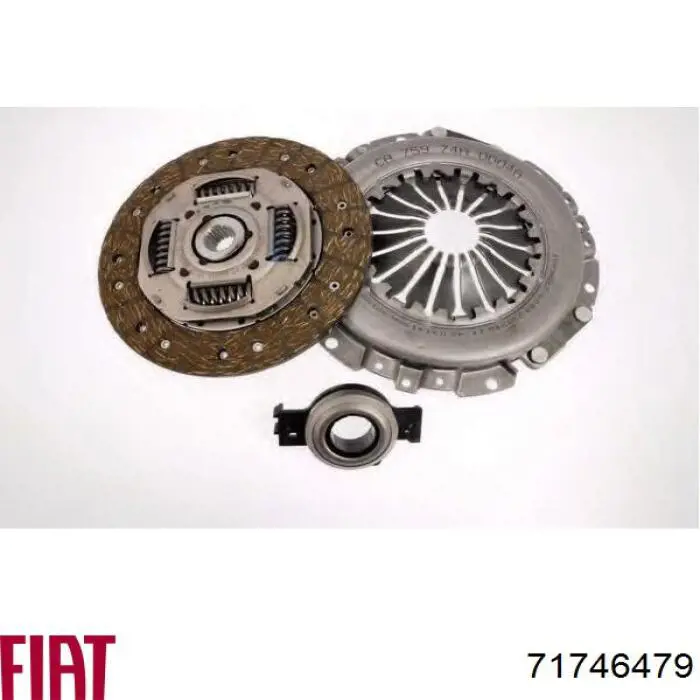 Комплект сцепления (3 части) Fiat/Alfa/Lancia 71746479 цена, от 108.51 USD