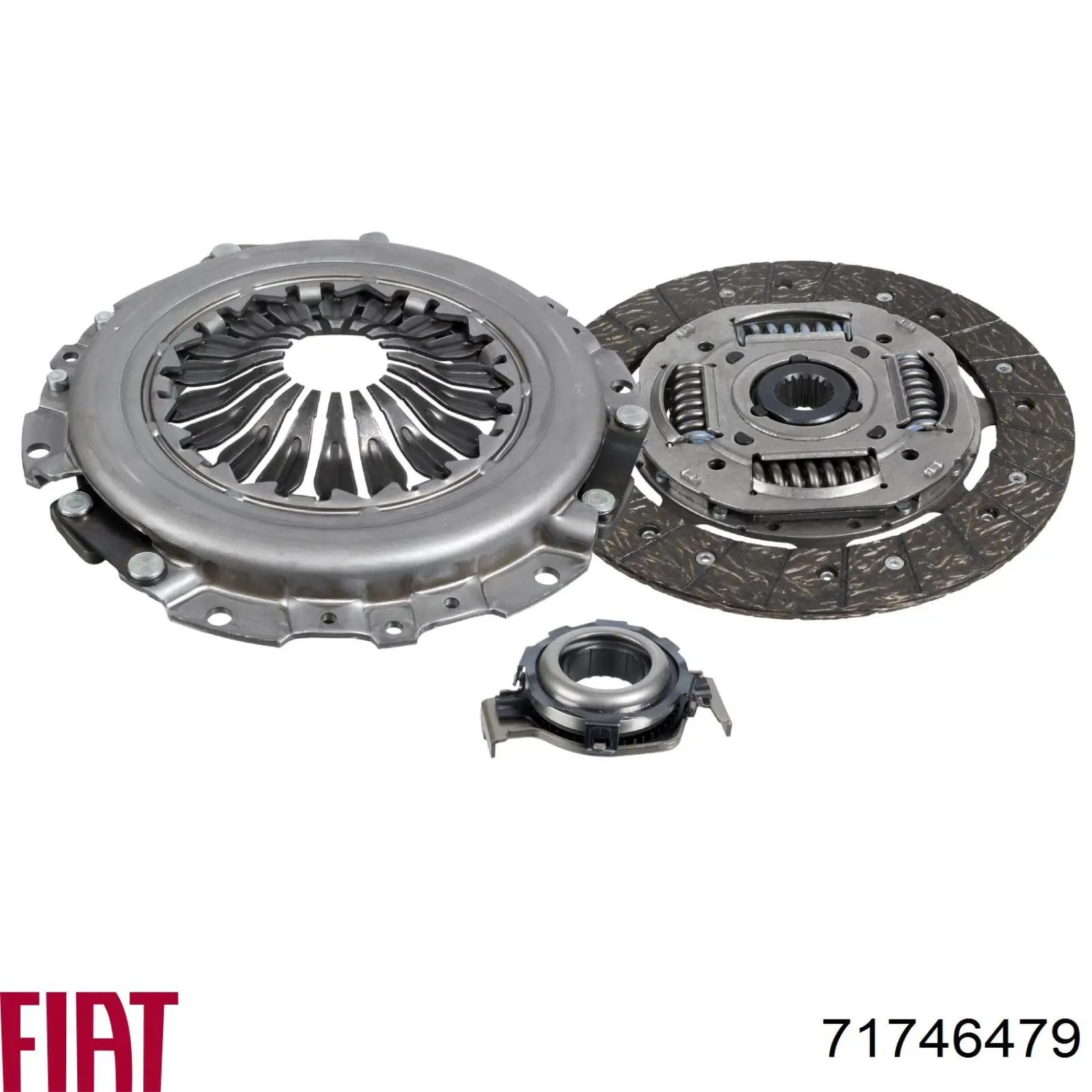 Купить 71746479 Fiat/Alfa/Lancia Комплект сцепления (диск, корзина, подшипник)