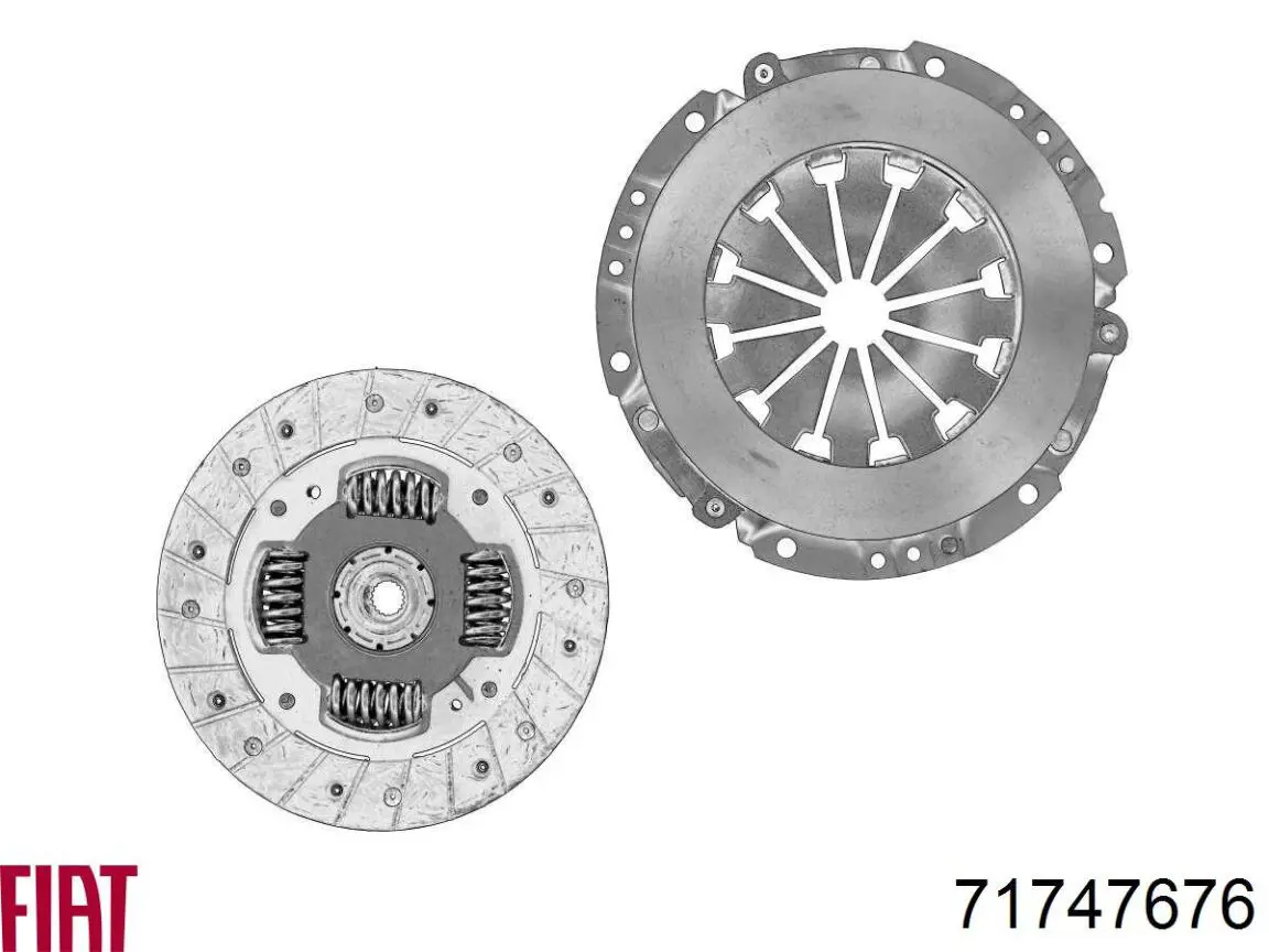 Комплект сцепления FIAT 71747676