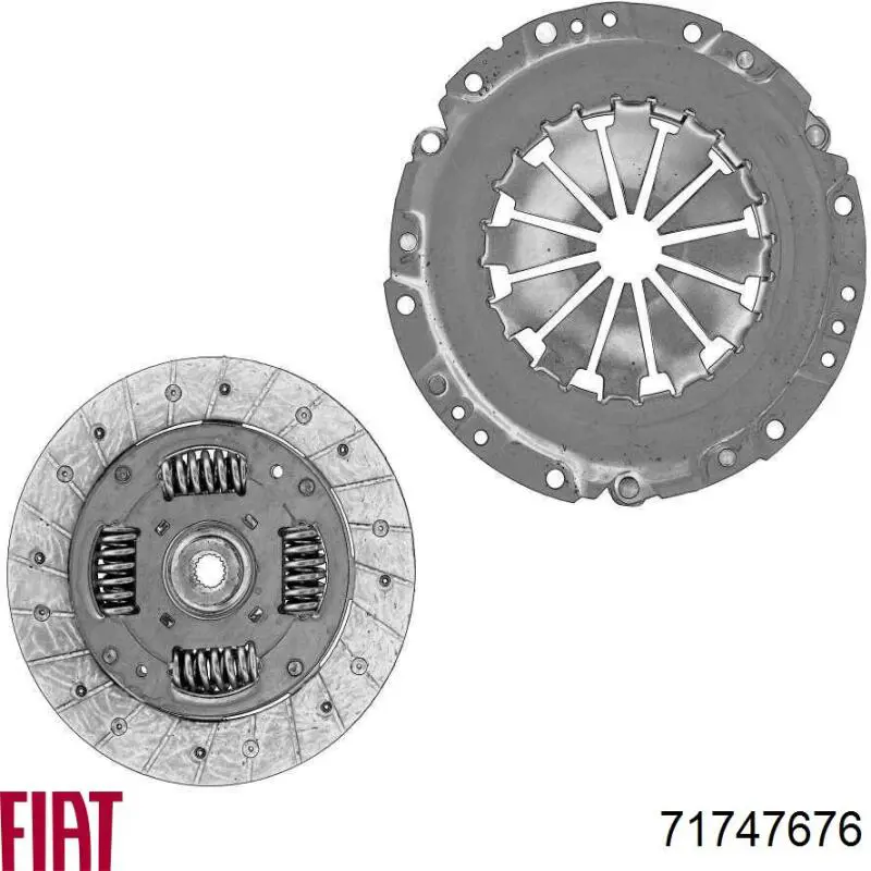 Купить 71790784 Fiat/Alfa/Lancia Комплект сцепления (диск, корзина, подшипник)