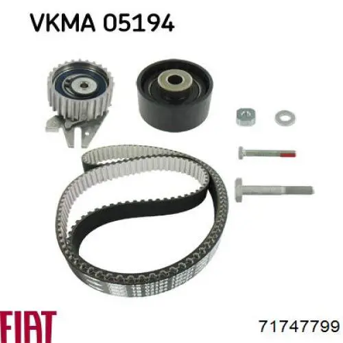 Ролик натяжителя ремня газораспределения Fiat/Alfa/Lancia 71747799 цена, от 20.88 USD