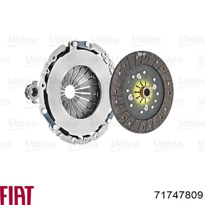 Купить 71747809 Fiat/Alfa/Lancia Комплект сцепления (диск, корзина, подшипник)