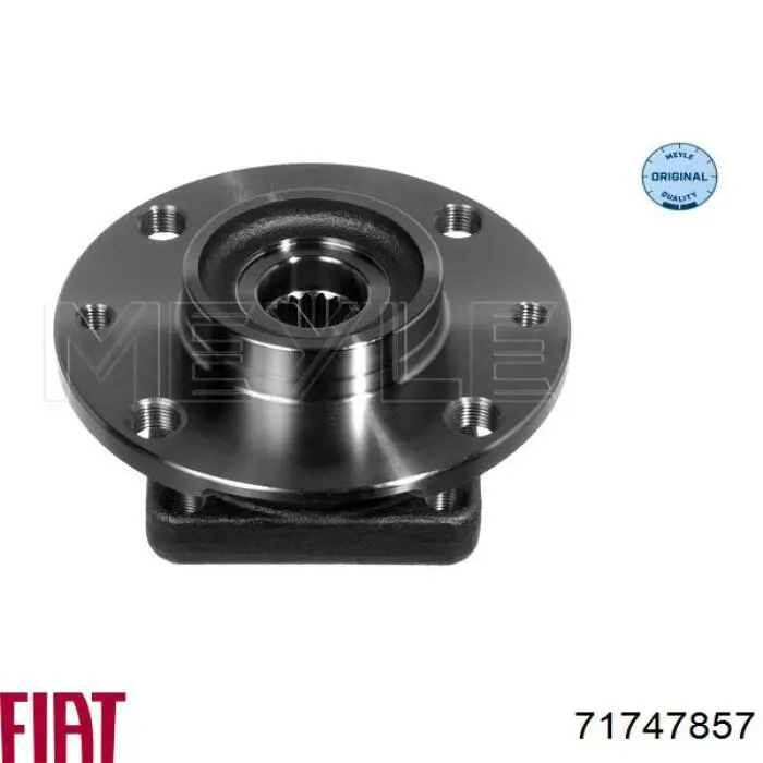 Передняя ступица 71747857 Fiat/Alfa/Lancia