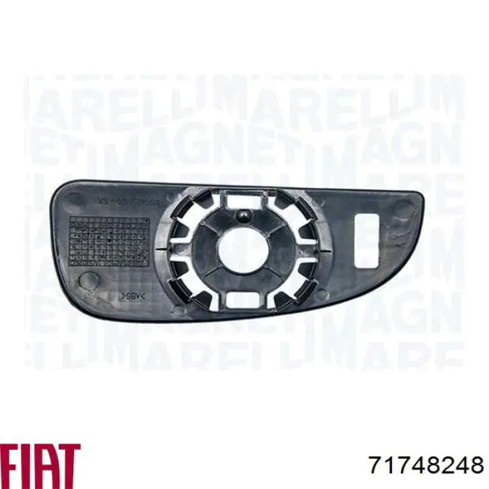 Купить 71748248 Fiat/Alfa/Lancia Стекло зеркала заднего вида, левого