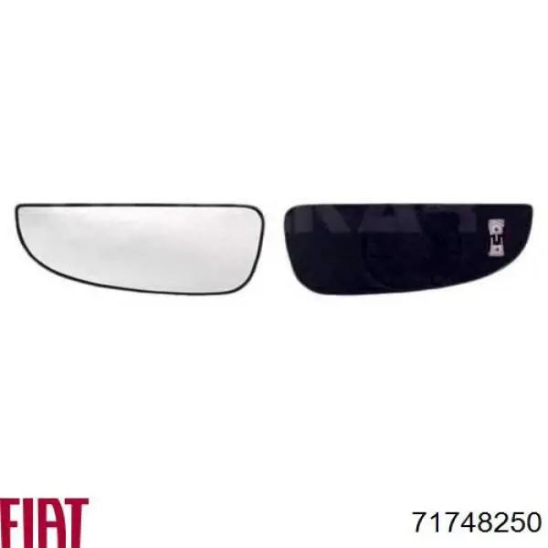 71748250 Fiat/Alfa/Lancia зеркальный элемент зеркала заднего вида левого