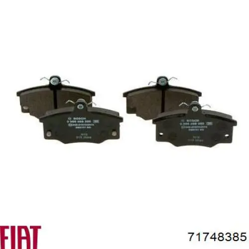 Купить 71748385 Fiat/Alfa/Lancia Колодки тормозные