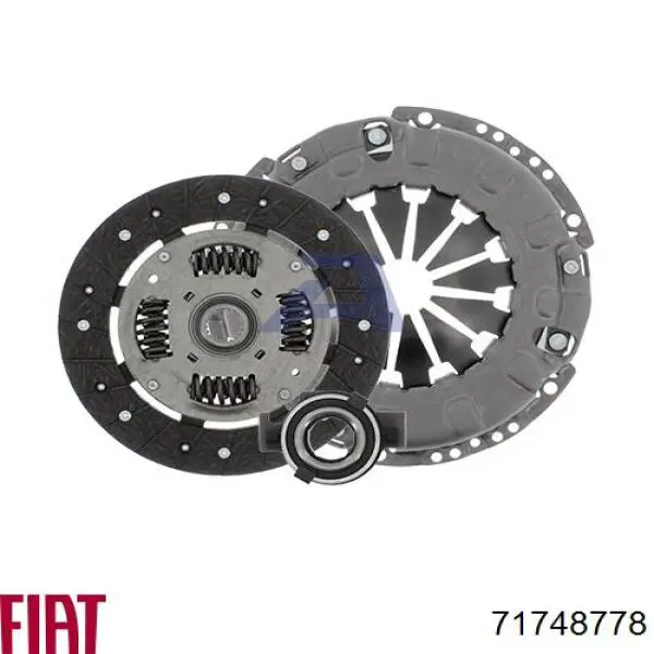 Комплект сцепления (3 части) Fiat/Alfa/Lancia 71748778 цена, от 113.49 USD