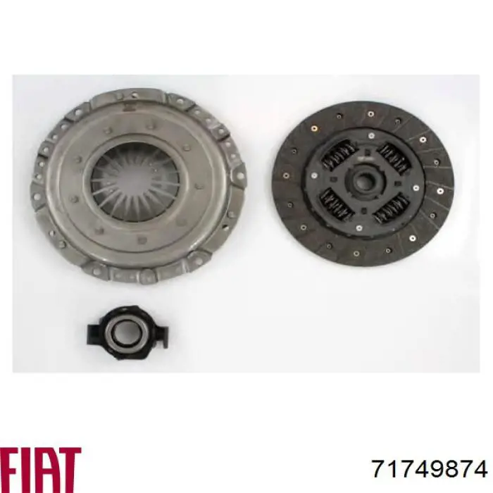 Комплект сцепления (3 части) Fiat/Alfa/Lancia 71749874 цена, от 113.87 USD