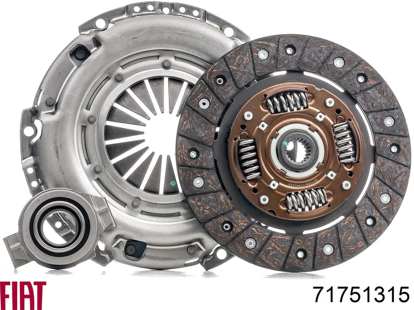 Комплект сцепления (3 части) Fiat/Alfa/Lancia 71751315 цена, от 113.49 USD