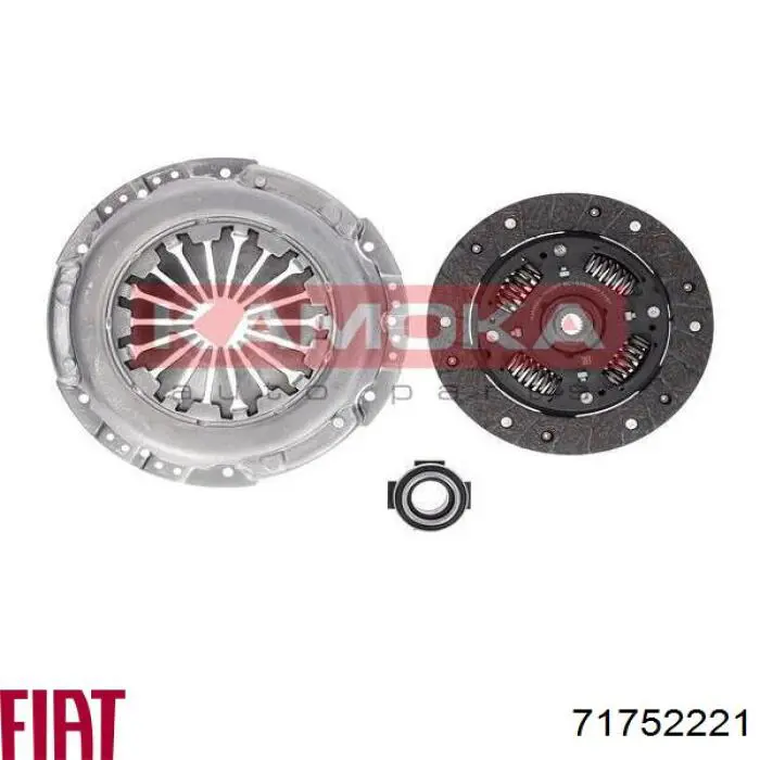 Комплект сцепления (3 части) Fiat/Alfa/Lancia 71752221 цена, от 60.96 USD