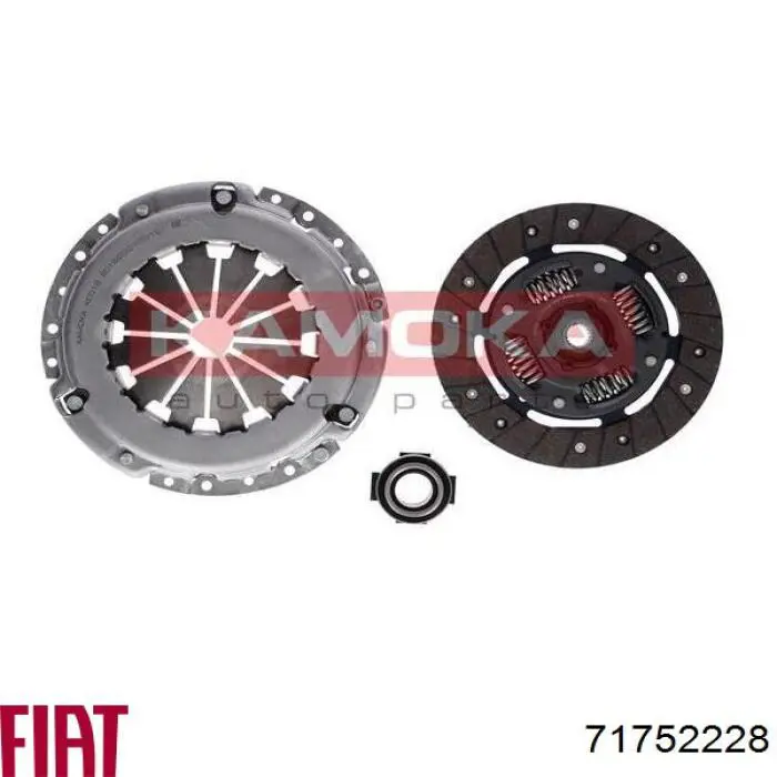 Комплект сцепления (3 части) Fiat/Alfa/Lancia 71752228 цена, от 83.31 USD