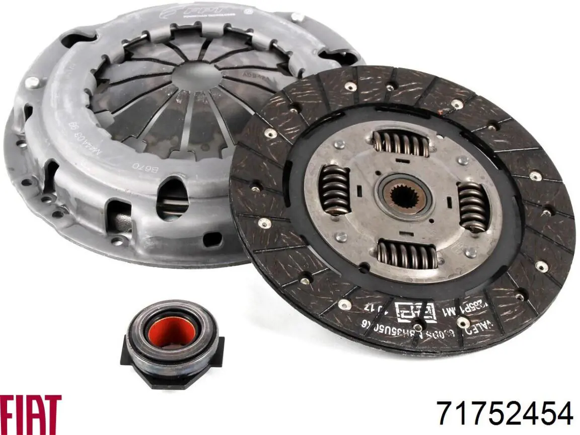 Купить 71752454 Fiat/Alfa/Lancia Комплект сцепления (диск, корзина, подшипник)