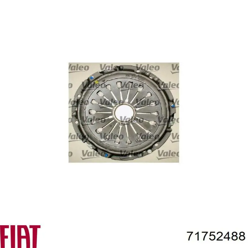 Комплект сцепления (3 части) Fiat/Alfa/Lancia 71752488 цена, от 295.20 USD