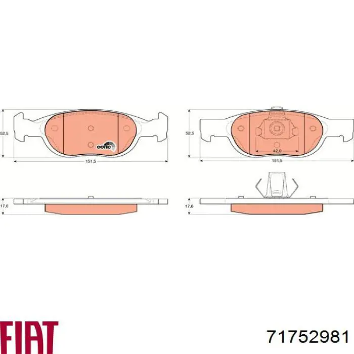 Шланг тормозной задний левый FT0452 K&K