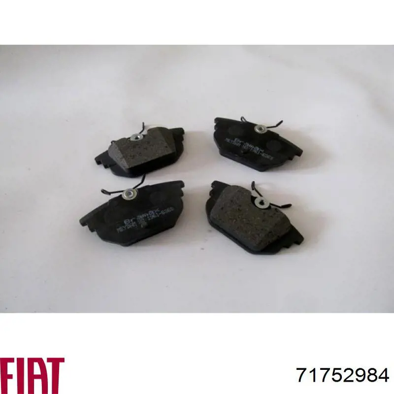 Колодки дисковые  Fiat/Alfa/Lancia 71752984 цена, от 16.00 USD