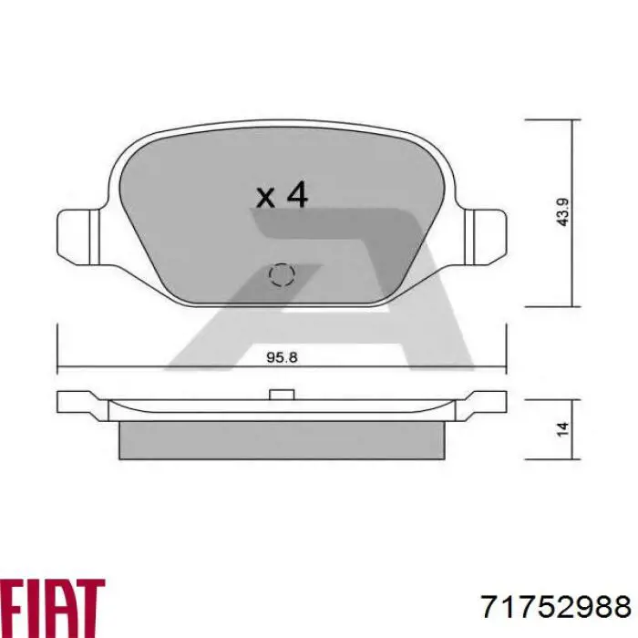 71752988 Fiat/Alfa/Lancia