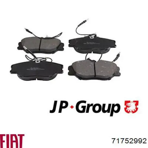 Купить 71752992 Fiat/Alfa/Lancia Колодки тормозные