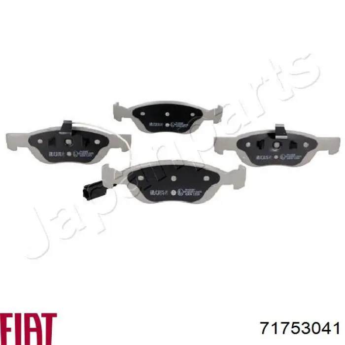 Колодки Fiat/Alfa/Lancia 71753041 цена, от 24.65 USD