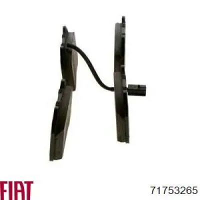 Передние тормозные колодки 71753265 Fiat/Alfa/Lancia