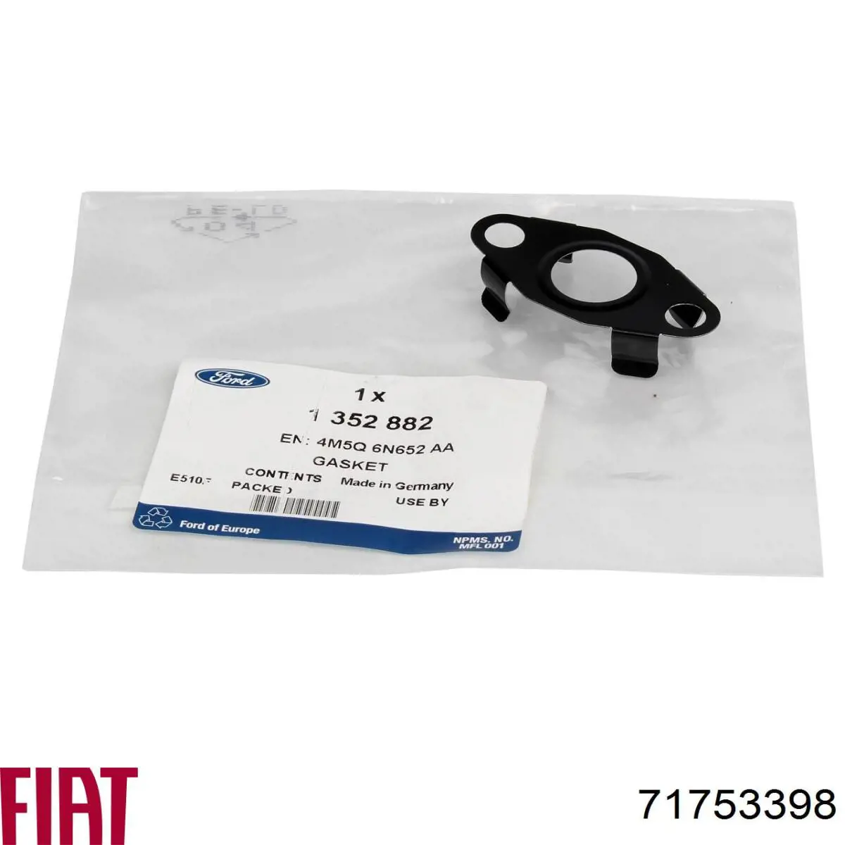 71753398 Fiat/Alfa/Lancia Прокладка шланга отвода масла от турбины
