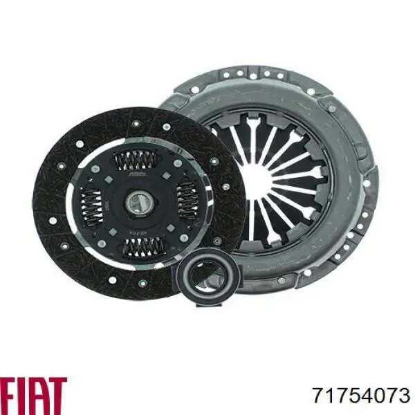 Kit de embrague (3 partes) 71754073 Fiat/Alfa/Lancia