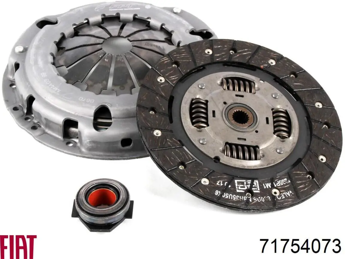 Сцепление в сборе на Fiat Doblo II 263