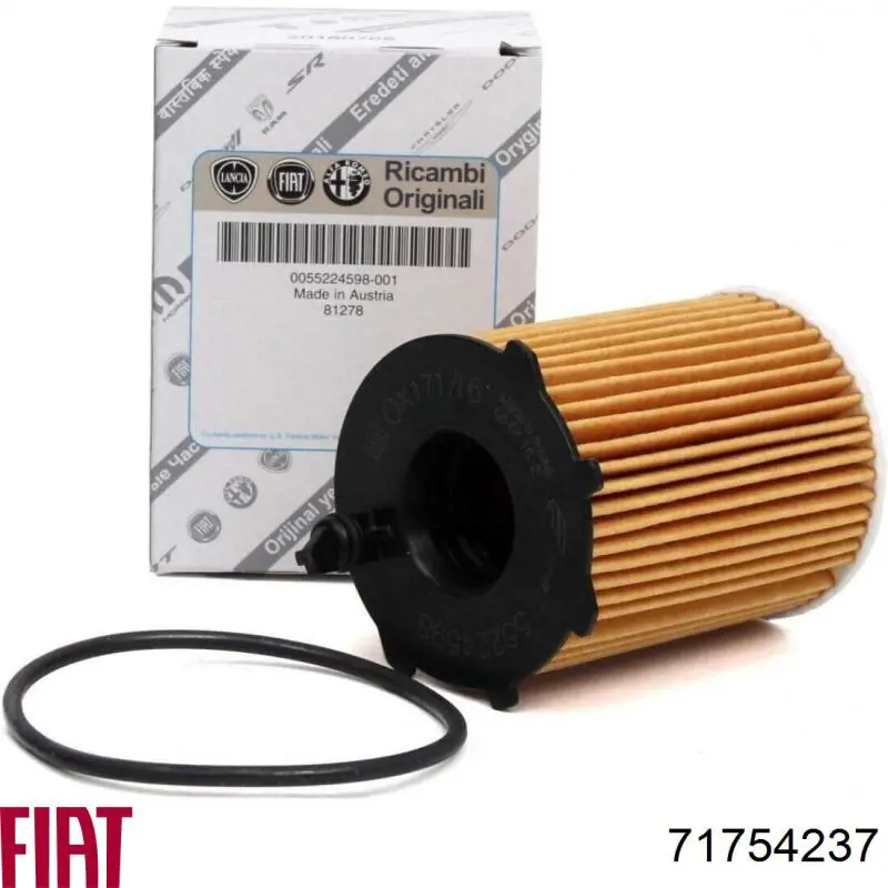 Filtro de aceite 71754237 Fiat/Alfa/Lancia