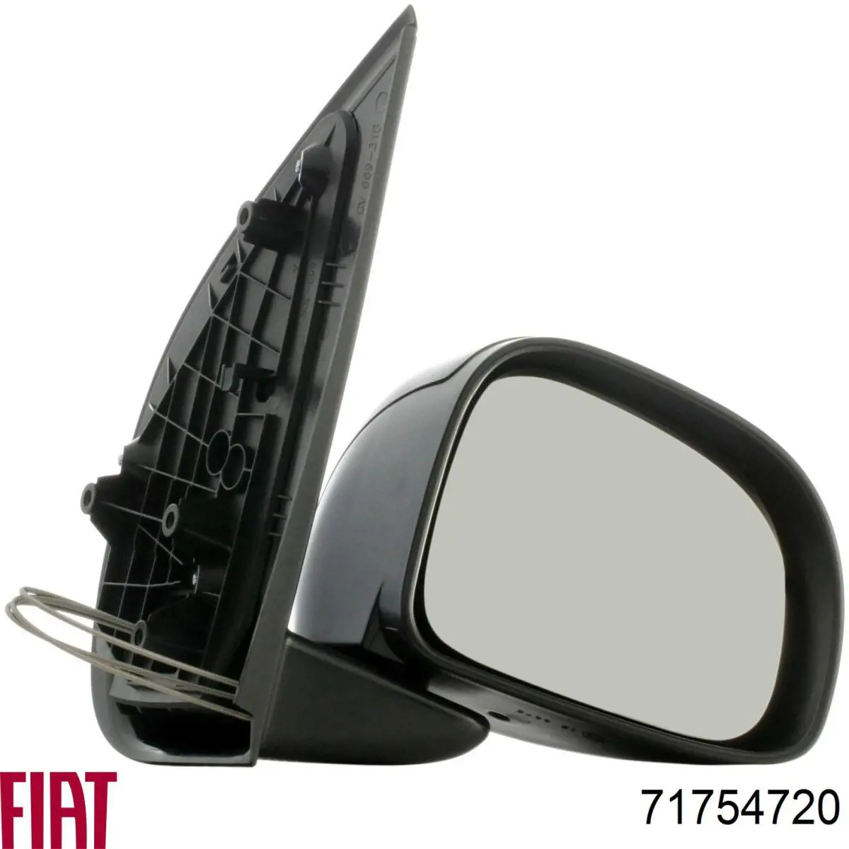 Стекло зеркала заднего вида, правого Fiat/Alfa/Lancia 71754720 цена, от 5.93 USD