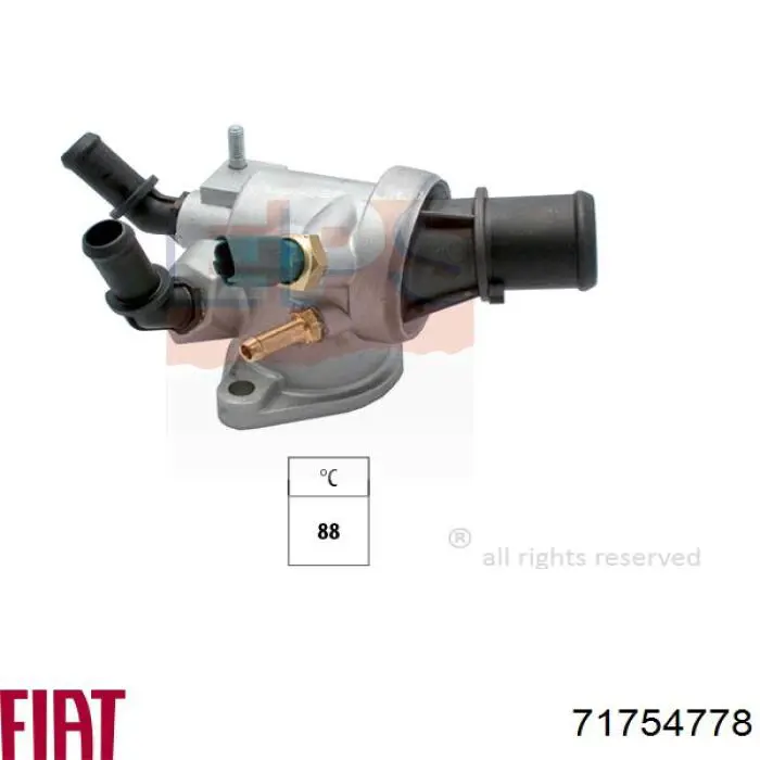71754778 Fiat/Alfa/Lancia Авто термостат
