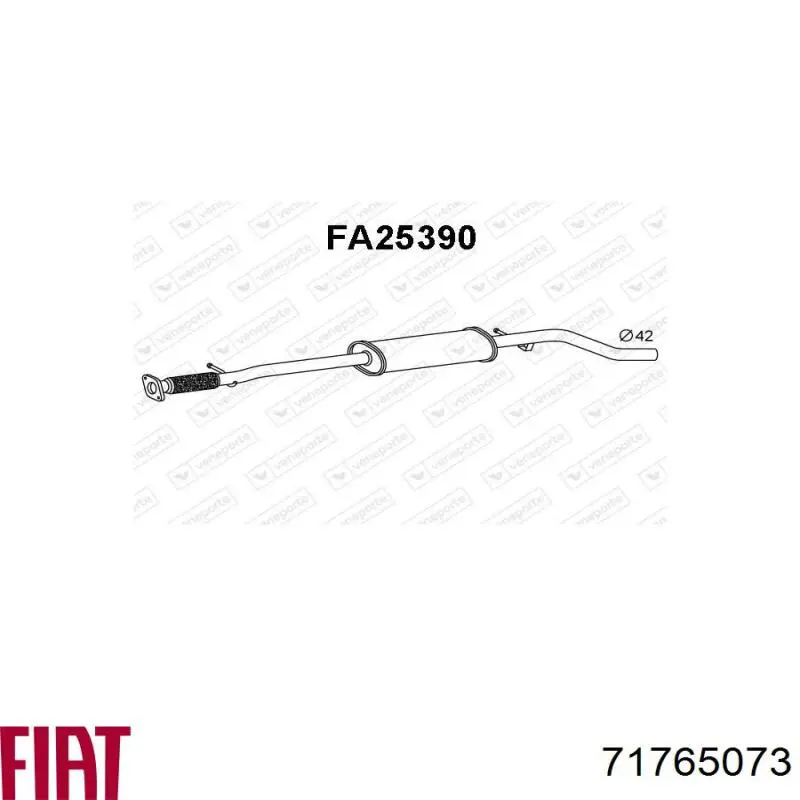  Fiat/Alfa/Lancia 71765073 цена, от 77.33 USD