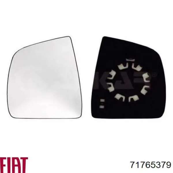 Зеркальный элемент водительского зеркала Fiat/Alfa/Lancia 71765379 цена, от 7.66 USD