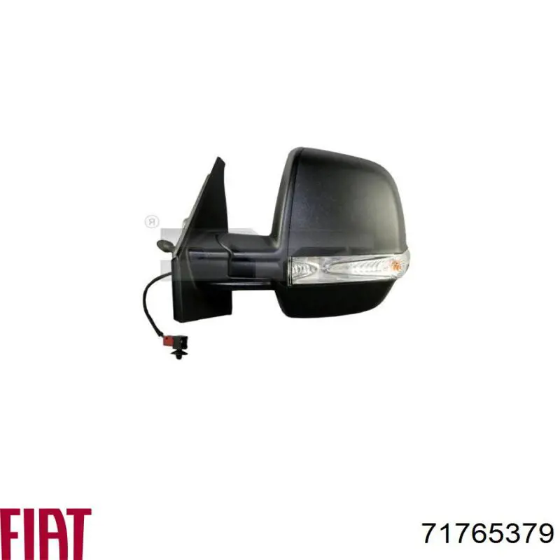 71765379 Fiat/Alfa/Lancia Зеркальный элемент левого зеркала заднего вида