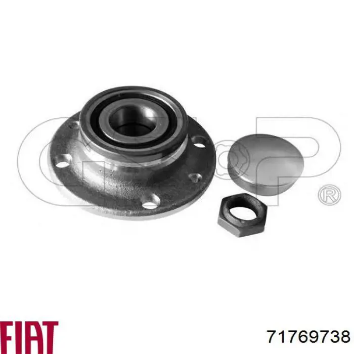Задняя ступица 71769738 Fiat/Alfa/Lancia