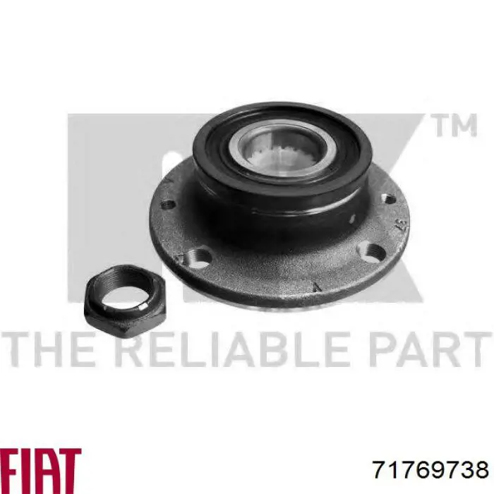 Купить 71769738 Fiat/Alfa/Lancia Задняя шпиндель