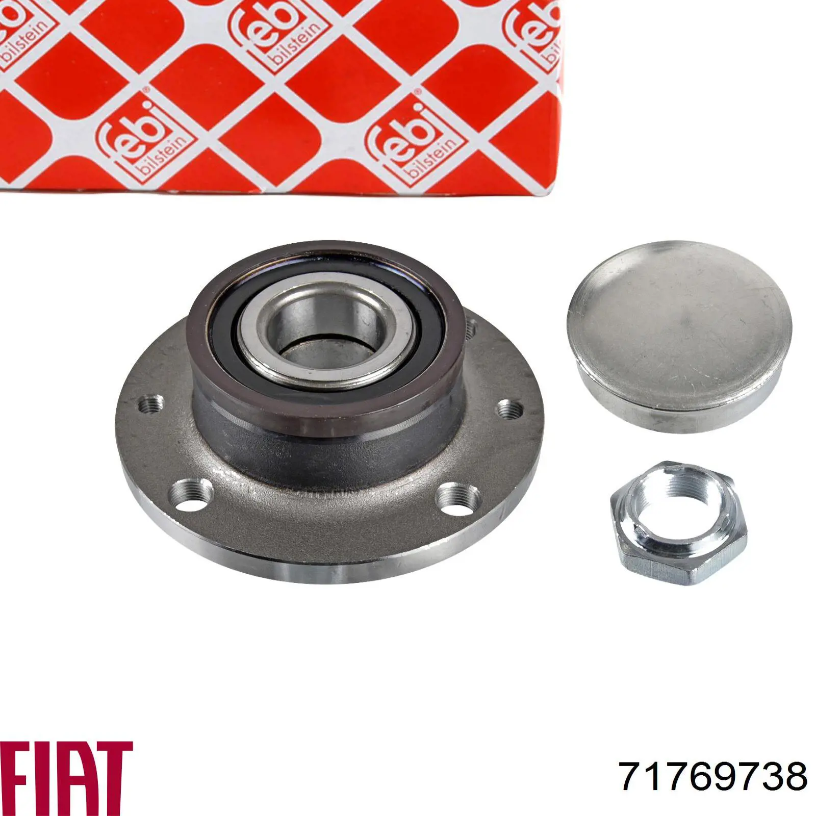 Ступица заднего колеса Fiat/Alfa/Lancia 71769738