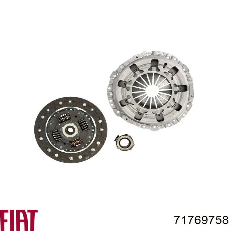Комплект сцепления (3 части) Fiat/Alfa/Lancia 71769758 цена, от 121.52 USD