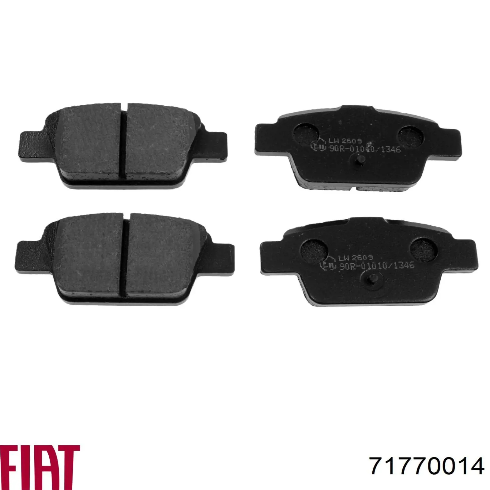 Колодки дисковые  Fiat/Alfa/Lancia 71770014 цена, от 21.18 USD