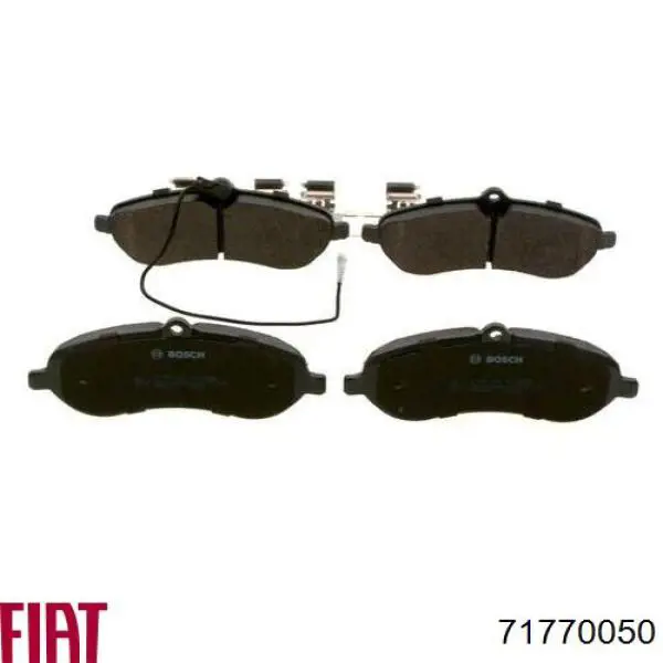 Передние тормозные колодки 71770050 Fiat/Alfa/Lancia
