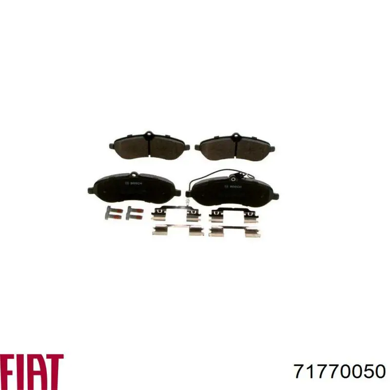 Купить 71770050 Fiat/Alfa/Lancia Колодки тормозные
