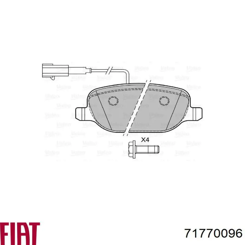  71770096 Fiat/Alfa/Lancia