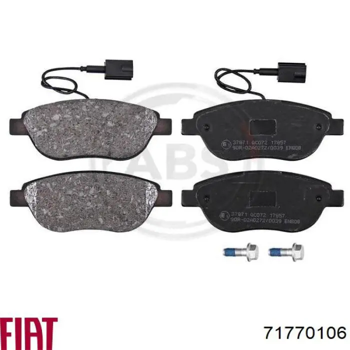 Купить 71770106 Fiat/Alfa/Lancia Колодки тормозные