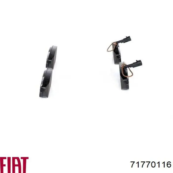 Колодки Fiat/Alfa/Lancia 71770116 цена, от 21.02 USD