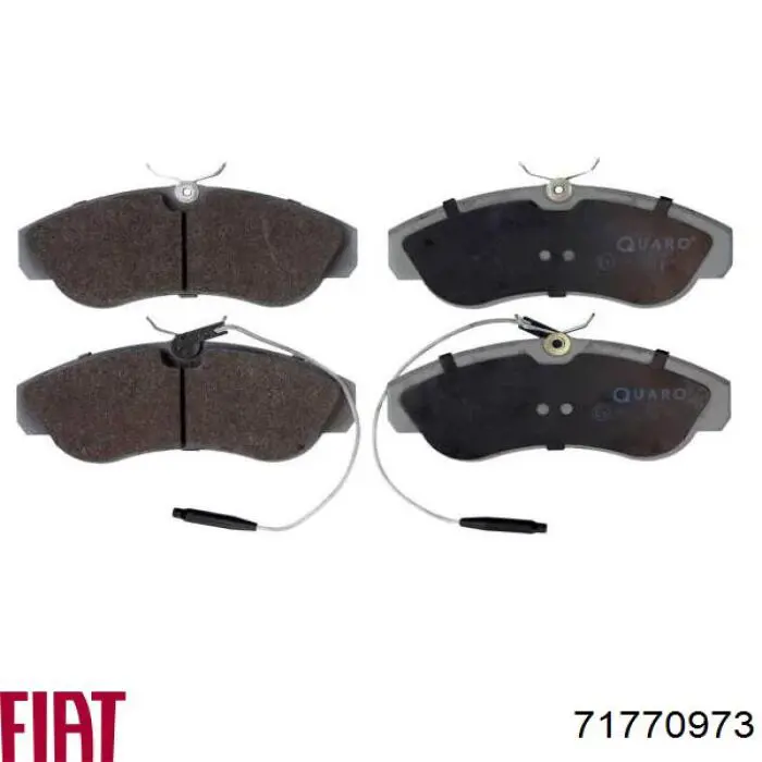 Колодки Fiat/Alfa/Lancia 71770973 цена, от 15.74 USD
