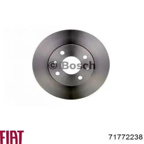 Задний дисковый тормоз Fiat/Alfa/Lancia 71772238