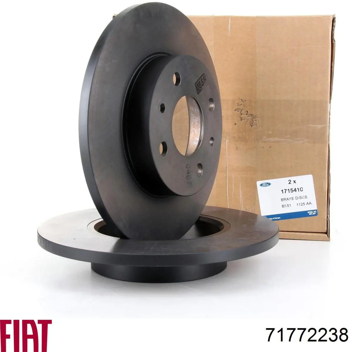 Купить 71772238 Fiat/Alfa/Lancia Диск тормозной задний