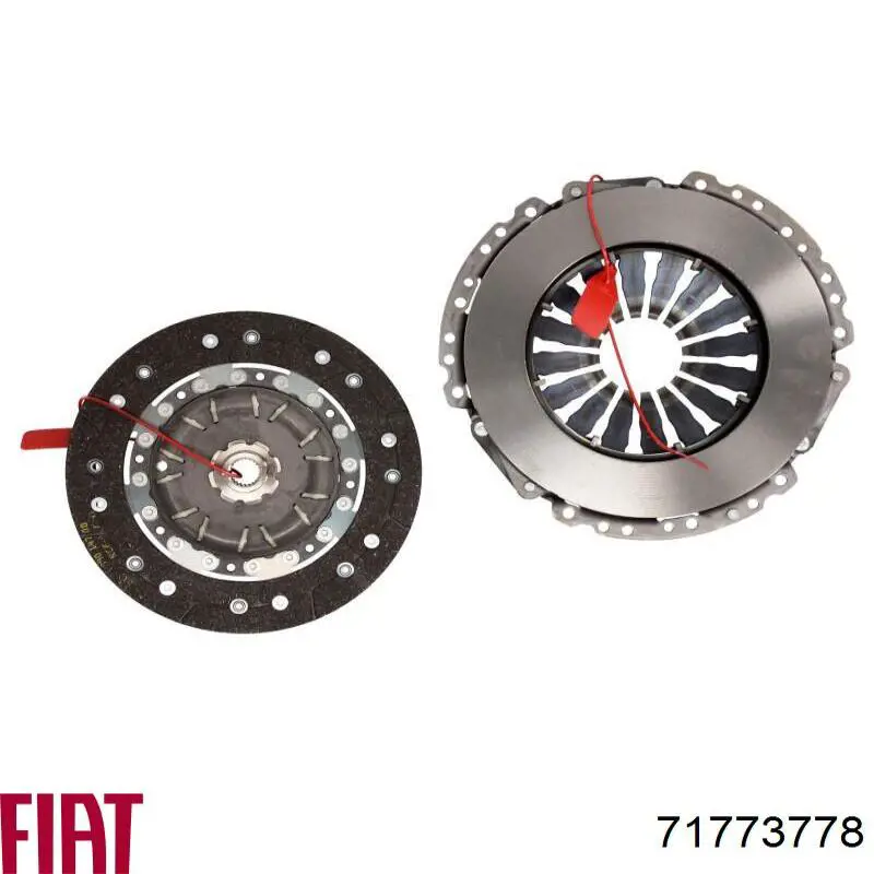 Купить 71773778 Fiat/Alfa/Lancia Комплект сцепления (диск, корзина, подшипник)
