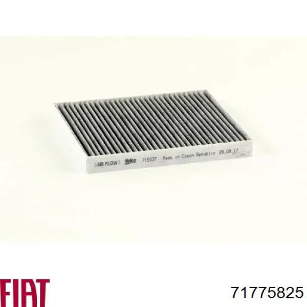 Фильтр воздушный отопителя Fiat/Alfa/Lancia 71775825 цена, от 9.80 USD