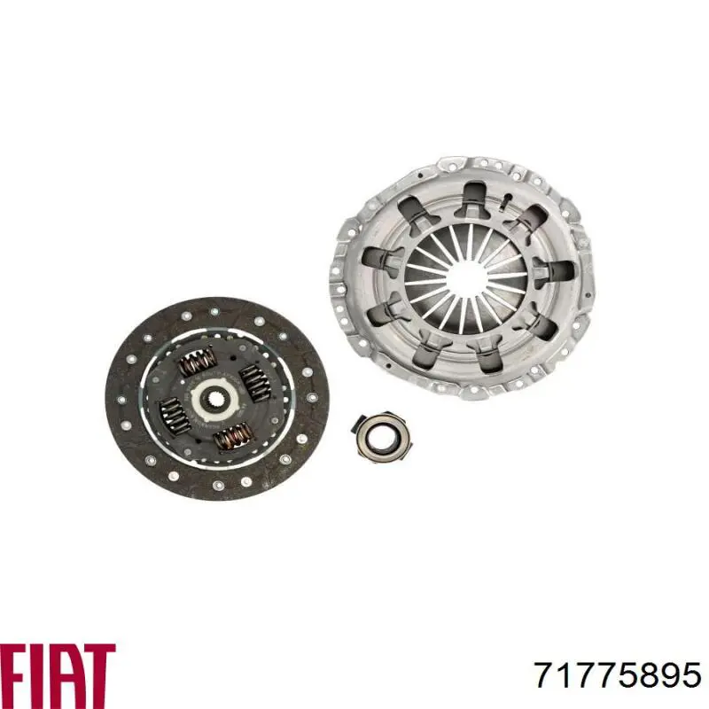 Комплект сцепления (3 части) Fiat/Alfa/Lancia 71775895 цена, от 119.02 USD