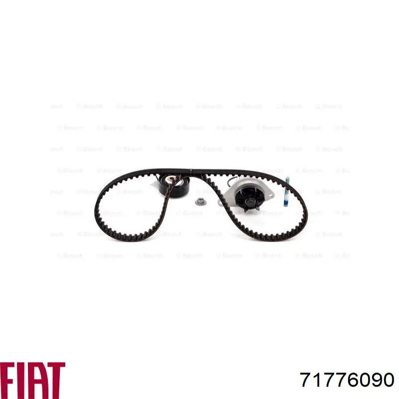 Комплект ГРМ 71776090 Fiat/Alfa/Lancia