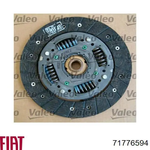Комплект сцепления (3 части) Fiat/Alfa/Lancia 71776594 цена, от 121.52 USD